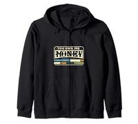 You Owe Me Money Luchas de sarcasmo financiero roto |--- Sudadera con Capucha