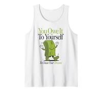 You Owe To Your Self - camisa de inspiración de cita Camiseta sin Mangas