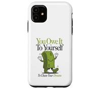 You Owe To Your Self - camisa de inspiración de cita Carcasa para iPhone 11