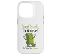 You Owe To Your Self - camisa de inspiración de cita Carcasa para iPhone 14 Pro