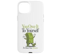 You Owe To Your Self - camisa de inspiración de cita Carcasa para iPhone 15 Plus