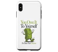 You Owe To Your Self - camisa de inspiración de cita Carcasa para iPhone XS Max