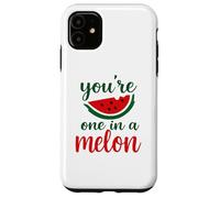 You’re One in a Melon Juicy Pun Design Ripe with Personality Carcasa para iPhone 11