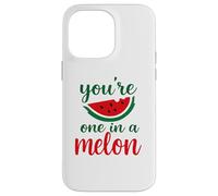 You’re One in a Melon Juicy Pun Design Ripe with Personality Carcasa para iPhone 14 Pro Max