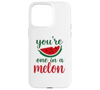 You’re One in a Melon Juicy Pun Design Ripe with Personality Carcasa para iPhone 15 Pro Max