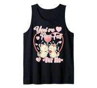 You re Purr-FECT FOR ME Parejas y Amantes Día de San Valentín Camiseta sin Mangas