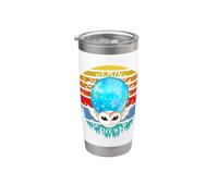 You Remind me of the Babe, lechuza, estilo retro Vaso térmico de acero inoxidable de doble pared