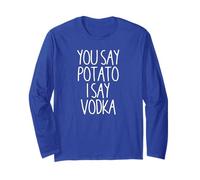 You Say Potato I Say Vodka Funny Vodka Amantes Manga Larga