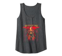 You Shall Not Pass Fantasy Wizard Art- EL SEÑOR DE LOS Anillos Camiseta sin Mangas, Mujer, Jaspeado Oscuro, XXL
