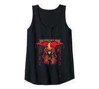 You Shall Not Pass Fantasy Wizard Art- EL SEÑOR DE LOS Anillos Camiseta sin Mangas, Mujer, Negro, M
