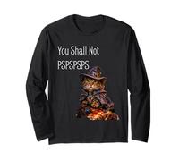 You Shall Not PSPSPSPS, Cute Wizard Costume Cat Manga Larga