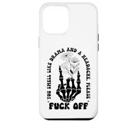 You Smell Like Drama a Headache Go Away F Off Middle Finger Carcasa para iPhone 12 Pro Max