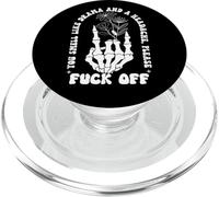 You Smell Like Drama & Headache Go Away F Off Middle Finger PopSockets PopGrip para MagSafe