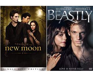 You Thought Just Being A Teen Was Hard? Try Being A Literal Teen Monster: The Twilight Saga- New Moon (single disc edition) & Beastly 2 DVD Pack