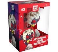 You Tooz Attacking Lamb Figura de Vinilo de 4.5 Pulgadas, Coleccionable con Licencia Oficial del Videojuego Cult of The Lamb, Cult of The Lamb Collection