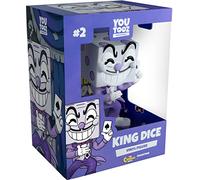 Youtooz King Dice - Figura de Vinilo de 4.5 Pulgadas, Dados de Rey coleccionables de The Cuphead Netflix Show, por Youtooz Cuphead Collection