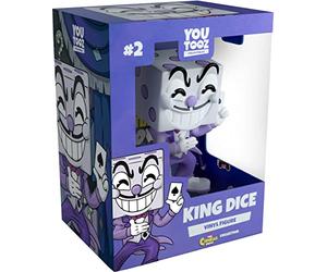 You Tooz Collection Figura de Vinilo de King Dice de Cuphead, 11,4 cm, Coleccionable de Gama Alta del Programa de Netflix