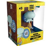 Figura de Vinilo Interior de Calamardo, Coleccionable de Calamardo de 4 Pulgadas, basado en la Figura de Vinilo de sensación de hundimiento de Memes de Internet, colección de Bob Esponja Youtooz