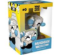 Youtooz Mugman Figura de Vinilo, Figura de acción Mugman de 3.7 Pulgadas, Juguetes de Vinilo Cuphead y Mugman - Colección Youtooz Cuphead basada en Cuphead Games