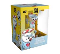You Tooz Ghost of Cuphead - Figura de Vinilo de 5 Pulgadas, Oficial de Ghost of Cuphead Coleccionable de Youtooz Cuphead Collection..