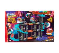 You -Toys Juguete de aparcamiento con ascensor y coches - Turbo Racers