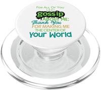 You Who Gossip About Me Funny Adult Hilarious Friend Gift PopSockets PopGrip para MagSafe