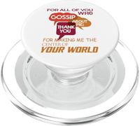 You Who Gossip About Me Funny Adult Hilarious Friend Gift PopSockets PopGrip para MagSafe