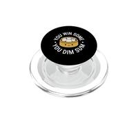 You Win Some You Dim Sum Juego de Palabras Divertido con Comida PopSockets PopGrip para MagSafe