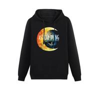 YOU YU As I Lay Dying Shadows are Security - Sudadera unisex de manga larga para hombre, color negro, Negro, L