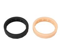 You2Toys 4in1 Anillos para el pene Black/Light Skin Tone Ø 3,3 cm