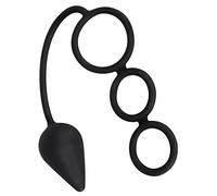 You2Toys Plug-Cock/Ball Ring Anal Plug con Anillos - 1 Unidad