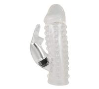 You2Toys Textura de vibrador pene Manga con Clitoral conejo vibrador
