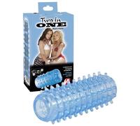 You2Toys Two in One - Vagina masturbadora, color azul