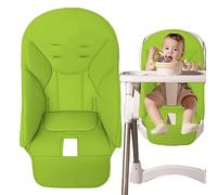 Youany Funda de cojín para trona, reductor de asiento para trona, silla de comedor de bebé, cojín de piel sintética, funda para Peg Perego, Kosmic Jané, Baoneo, Siesta Zero3