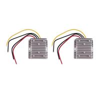 Youbones 2 x CC 8 V-40 V hasta CC 12 V 10 A 120 W Estabilizador Convertidor Transformador Regulador Step-Up Módulo de Voltaje LED Energía Solar