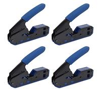 Youbones 4 herramientas RJ45 crimpadora de red Rj45 Crimpar herramienta rascador para conector Rj45 Cat6 Cat5E Cat5 Rj11 Rj12