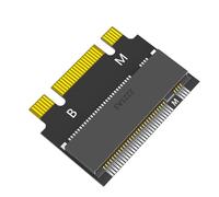 Youbones Adaptador de expansión M.2 NVME M-Key B+M 2230 a 2242, soporte SSD de estado sólido, marco convertidor para ordenador de sobremesa