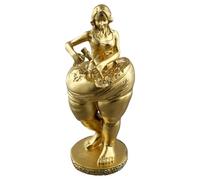 Youbones Estatua de la diosa para adelgazar y perder peso, Figuras decorativas, escultura, modelo, dormitorio, yoga, gimnasio, gimnasio, adorno, oro