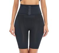 YOUCAI Faja Reductora Control de Barriga Levanta Glúteos Faja Moldeadora Mujer Ropa Interior Push up Gluteos Body Shaper Pantalones Cortos Adelgazante Shapewear,Negro,S