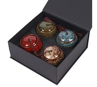 Youdear Service Urna pequeña para cenizas humanas, 6 cm,urna hecha a mano,bonita urna para recuerdos,mini urna de cerámica, capacidad para 70 cm3 cenizas, urna para cenizas para perros cenizas de gato