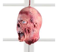 Youding Decoración de cabeza cortada, accesorio de Halloween cabeza