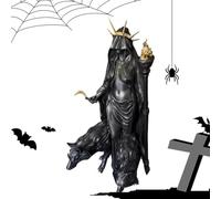 Youding Estatua de la Diõsa Griega Hécate - Escultura de Resina de la de la Noche | Hécate del Inframundo, Portadora de Luz | Pieza de Arte Gótico de 16 cm y Decoración de de Halloween