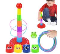Youding Juego De Lanzamiento De Precisión para Niños,Juguete De Apilamiento para La Interacción Padre-Hijo - Juego Interactivo de Tiro de Aros | para Entrenamiento De Agilidad, Fiestas Familiares Y