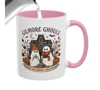 Youding Mug Fantasma de Halloween Novedosa Taza de Té de Cerámica 350 ml | mug de agua de Halloween para Hogar, Piso, Oficina, Escuela, Casa Rural, Cafetería, Restaurante, Hotel, Familia,