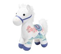 Youding Peluche De Caballo | Decoración De La Mascota del Caballo del Año Nuevo Chino 2026 | De Peluche De Cabalo Zodiaco De La Suerte | para Colgar En El Coche, Escritorio De Oficina En Casa, Dor
