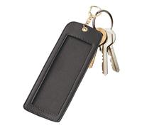 Youding Portafotos para llavero - portátiles transparentes de cuero PU | Bolsillo para insertar fotos | para niños Familia Año nuevo Memorial Nacimiento Coche Navidad Abuelos de crecimiento