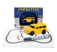 Youding Sigue La Línea Coche Inductivo - Mini Vehículo Con Sensor Óptico Automático | Juguete Educativo De Ingeniería De Navegación STEM | Tecnología De Seguimiento De Línea Inteligente | Regalo Noved