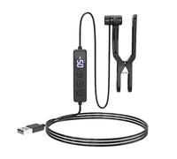 Youding Tapper de teléfono | Clicker automático con velocidad ajustable y pantalla digital física para juegos, transmisión en, trabajo remoto, recompensas de pruebas de aplicaciones