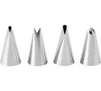 Youdoit Juego de 4 boquillas de pastelería - flores wilton