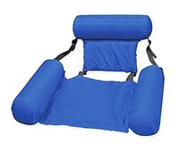 Youehsent Water Floating Hammock Swimming Pool Float Lounge, Hammock Inflatable Pool Float Lounge Water Chair for Adults, Portable Comfortable Water Inflatable Floating Bed Sofa for Summer